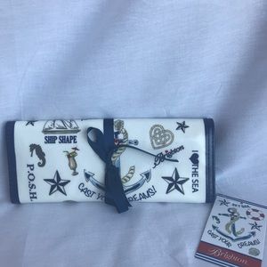 Brighton “Seaside Chic” jewelry roll. New with tag